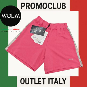 Дамски панталони WOLM, цвят фуксия, размер S, 100% памук, Италия